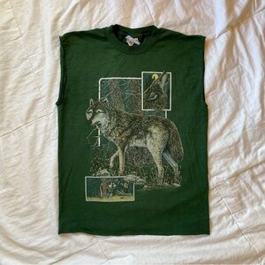 Wolf Muscle Tee